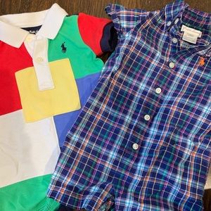 Ralph Lauren Boy’s one piece outfits